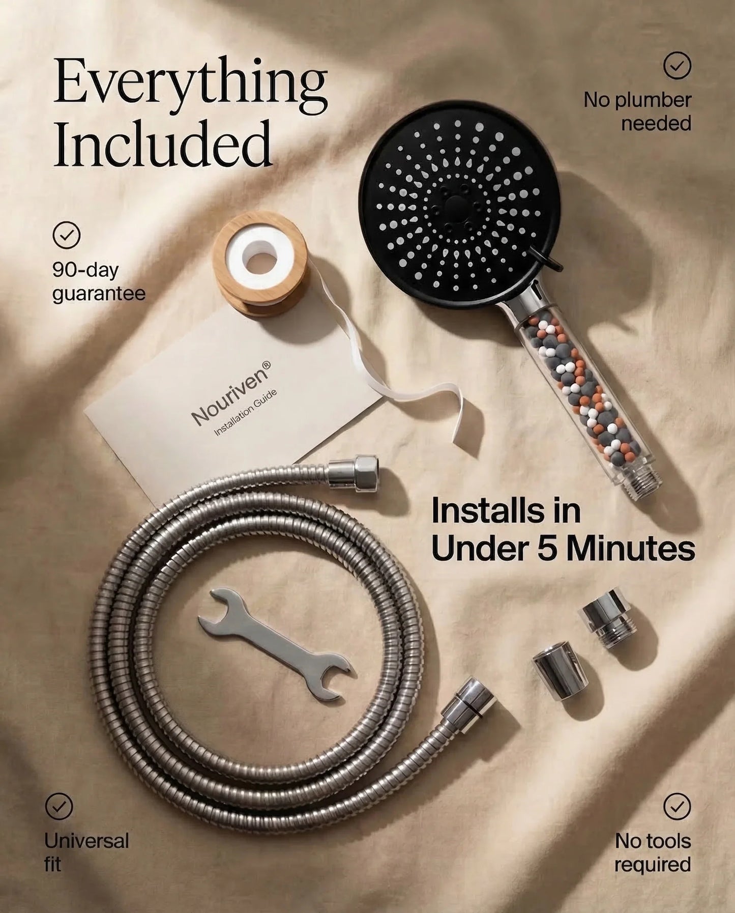 Nouriven® Shower Filter